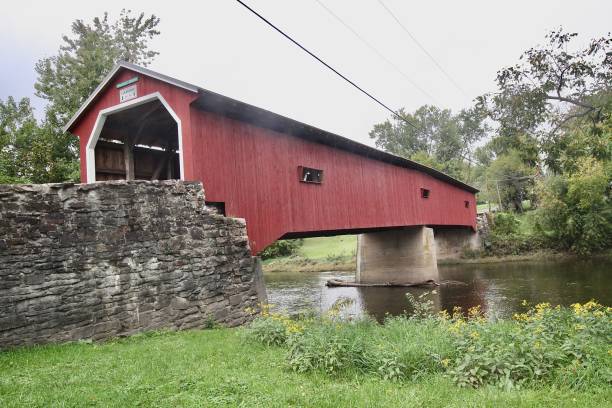 istock An  Old Covered Bridge In Central Pennsylvania 1369209790