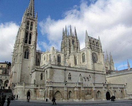 The Holy Cathedral Church Metropolitan Basilica of Santa Maria better known as the Cathedral of Burgos, Burgos, Spain