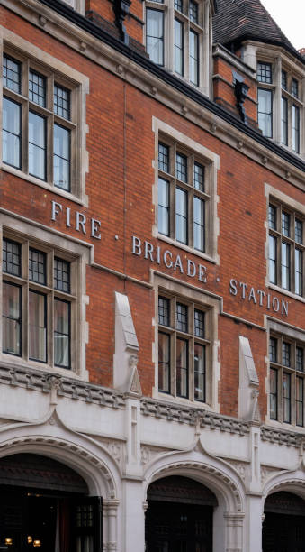 istock Fire Brigade Station on Chiltern Street in Marylebone 1369220192