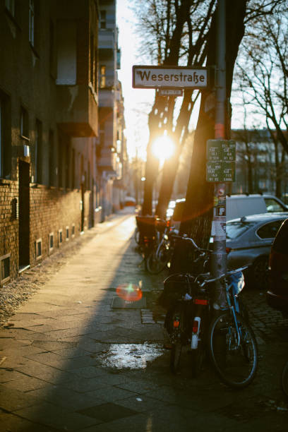 istock Winter sun on the streets of Berlin, Germany 1369220232
