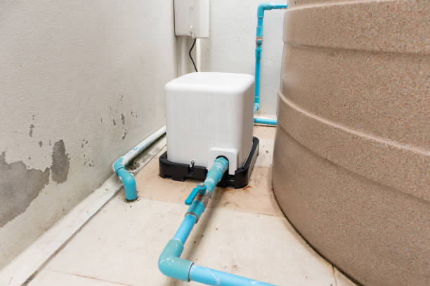 istock automatic water pump station outside the house 1369223991