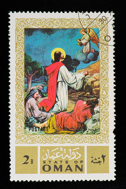 istock State of Oman postage stamp 136923478