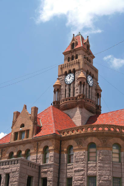 istock Wise County Courthouse in Downtown Decatur, TX 1369239707