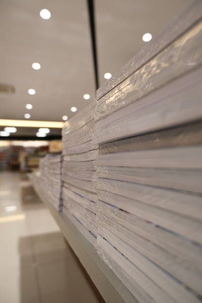 istock books neatly arranged on the table 1369244368