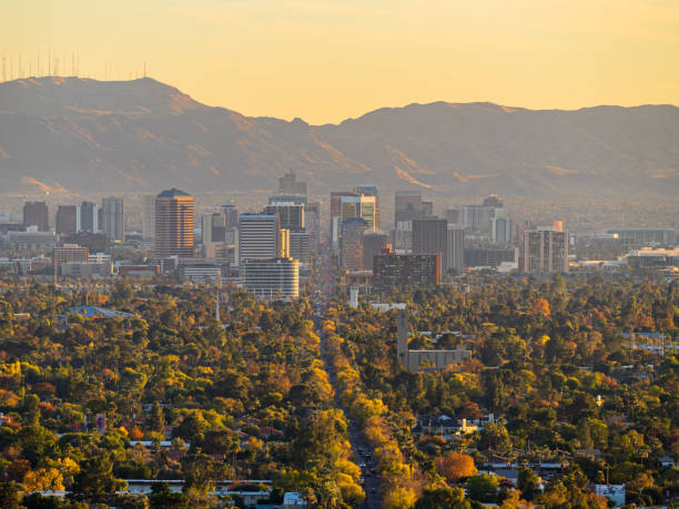 istock Late Afternoon Light over Phoenix, Arizona 1369253259