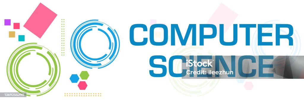 Computer Science Colorful Technology Square Horizontal Stock ...