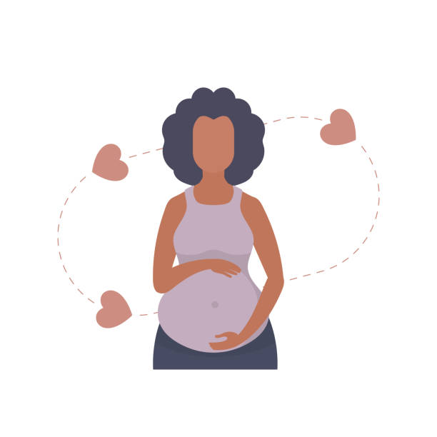 180+ Cute Pregnant Belly Silhouettes Illustrations, Royalty-Free Vector