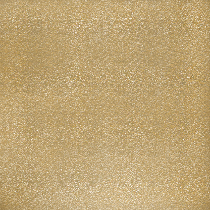 Abstract Background with Golden Glittering Brush Stroke. Gold Foil Shiny Grunge Texture.