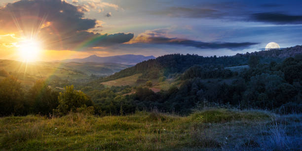 istock time change above mountain countryside landscape 1369266654