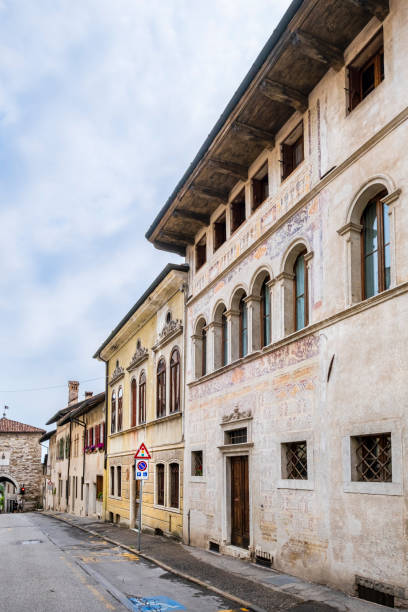 Feltre, via Lorenzo Luzzo (Veneto, Italy)
