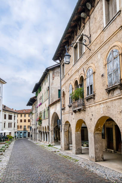 Piazza Trento e Trieste is one of the historic squares of Feltre, a hill town of the province of Belluno located at the foot of the  Dolomites.