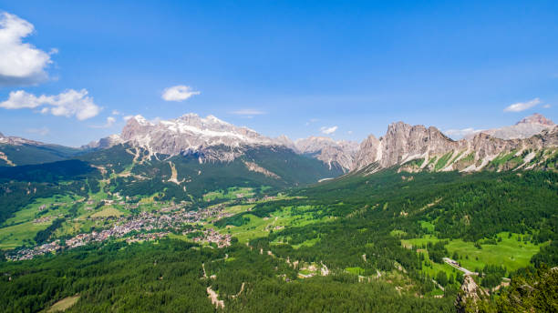 istock Cortina d'Ampezzo & Tofane Group in the Dolomites (Veneto, Italy) 1369271498