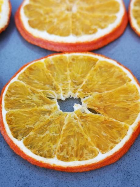 istock Slices of dried oranges 1369271965