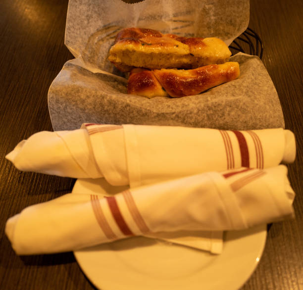 istock Serving at an Italian restaurant 1369273253