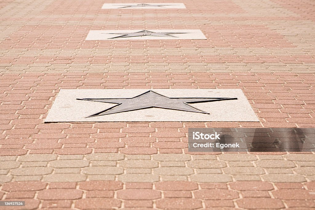 Boulevard of star Boulevard Stock Photo