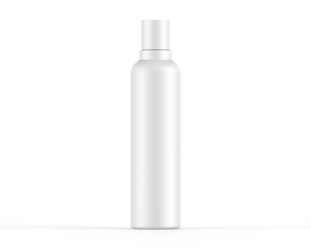 istock Blank plastic cosmetic bottle for branding and mockup, 3d render illustration 1369277380