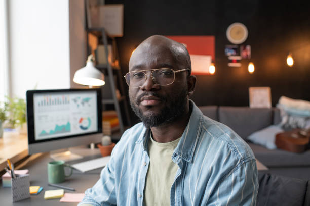 istock African man working at home 1369279660