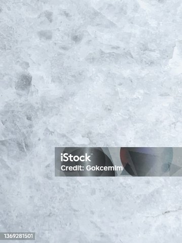 istock Macro of White Marble Texture Background, useful to create surface effect for your design products such as background of greeting cards, architectural and decorative patterns. Trendy template inspiration for your design. 1369281501