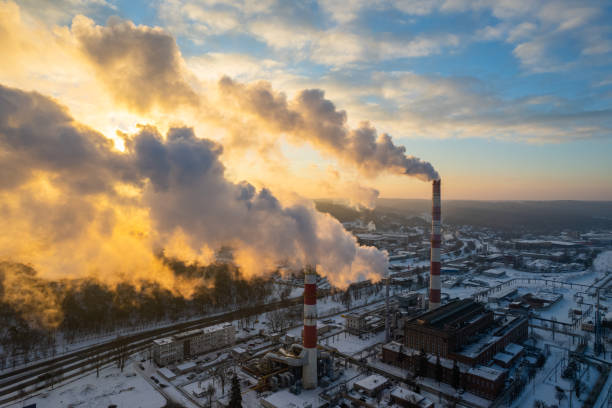 istock Industrial view of Vilnius 1369282187