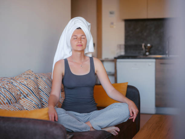 istock young asian woman at home, remote work 1369288274