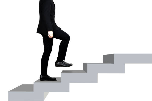 istock Hierarchical growth and level up 1369289544