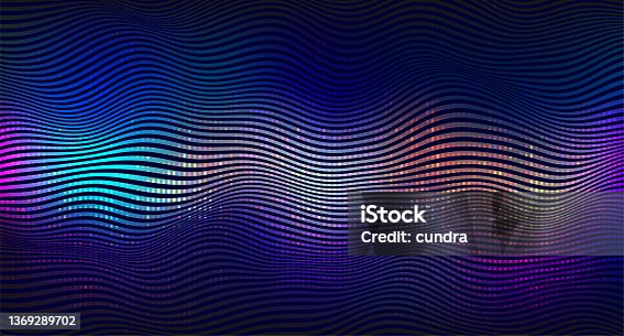 istock Vector abstract vibrant background 1369289702