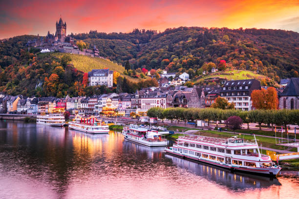 istock Cochem, Germany - Moselle River, travel landscape. 1369291315
