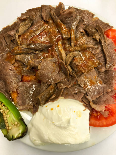 istock Turkish Traditional iskender kebap or doner kebab 1369302009