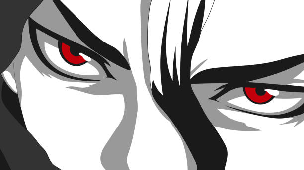 457 Evil Anime Eyes Stock Photos, Pictures & Royalty-Free Images - iStock