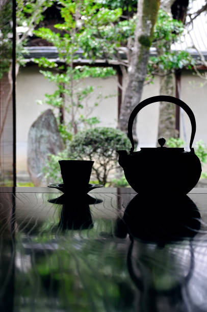 istock Japanese Tea Set on the Table 1369310832