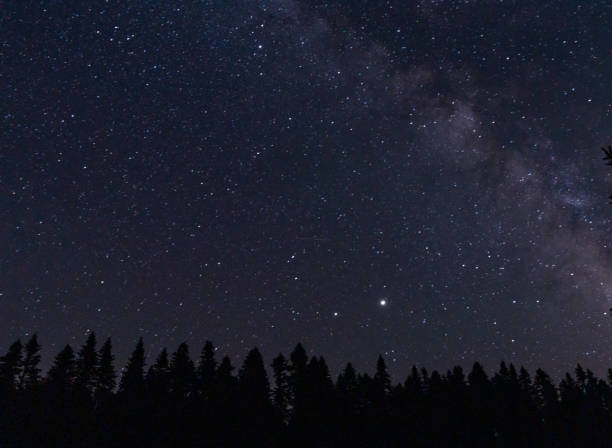 istock Night sky landscape stock photo 1369311376