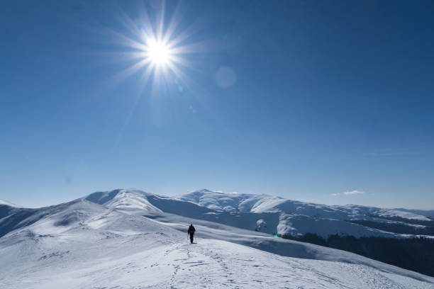 Hiker on the mountain