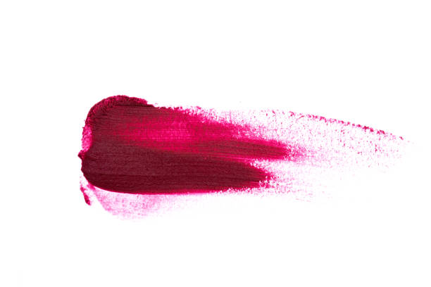 istock Lip stick pink red orande smudge background texture 1369312682