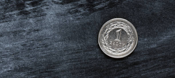 istock Coin 1 zloty. Currency Poland. 1369314104