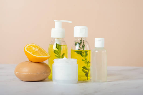 istock Citrus fruit essential oil, vitamin c serum 1369316158