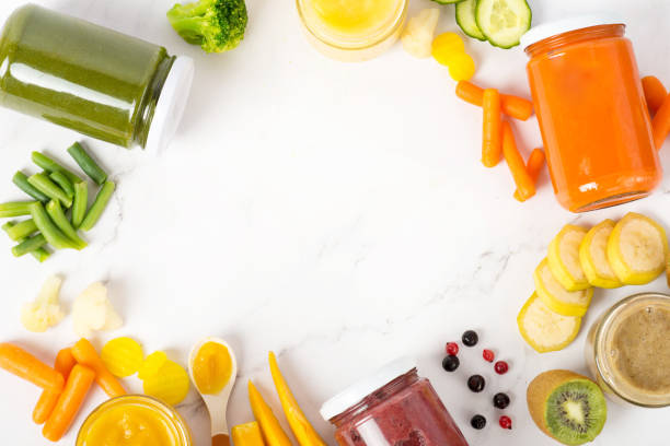 istock vegetable baby puree, broccoli, carrot 1369318099
