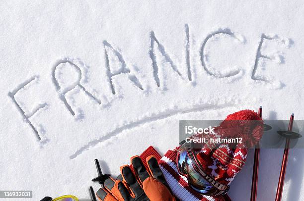 Frankreich Skihintergrund Stockfoto und mehr Bilder von Frankreich - Frankreich, Ski, Skifahren