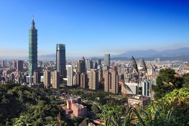 istock Taipei skyline, Taiwan 1369324764