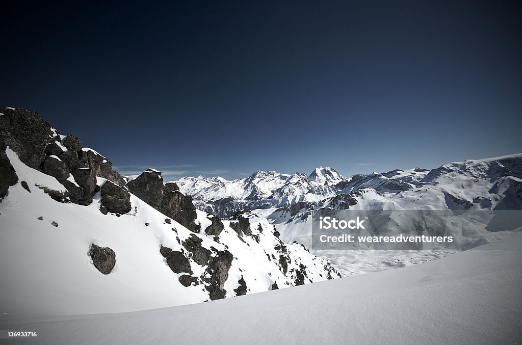 Alpes franceses - Foto de stock de Alpes europeus royalty-free