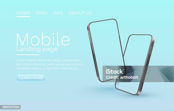 Mobile Display Vector Smartphone Mobile Screen Technology Mobile Display Vector Stock ...