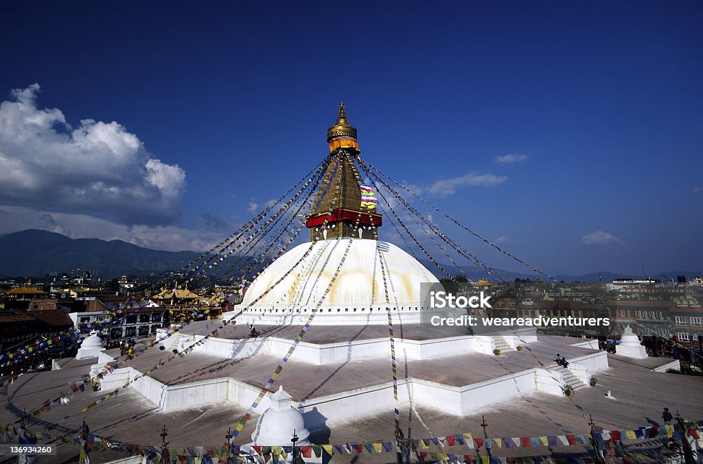 Stupa de Bodnath - Photo de Antique libre de droits