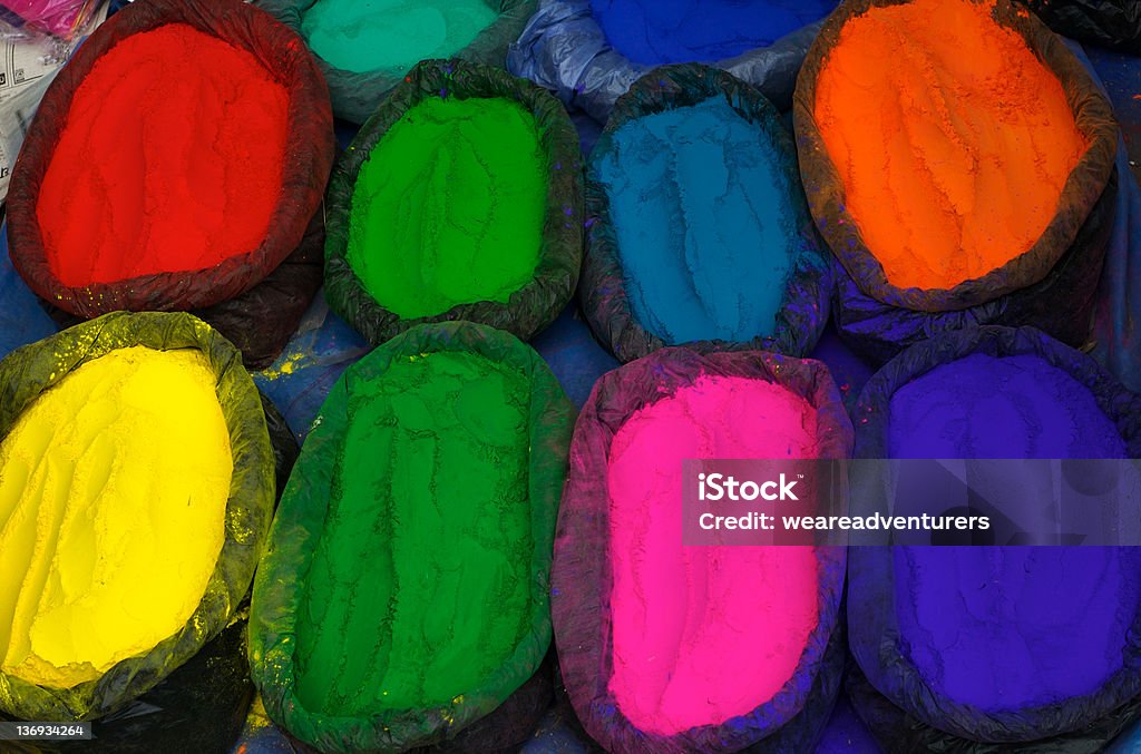 Kolor Pigment - Zbiór zdjęć royalty-free (Farba)
