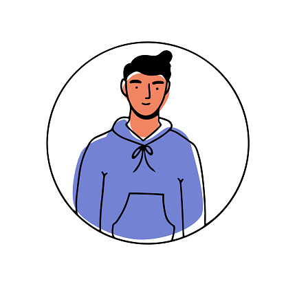 Man Avatar In Circle Shape Stock Illustration - Download Image Now -  Customer, Customer Experience, Profile View - iStock