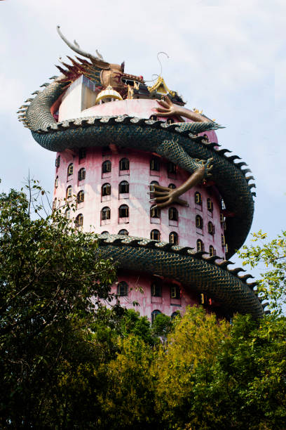 istock Wat Samphran temple at Sam Phran city in Nakhon Pathom, Thailand 1369346453