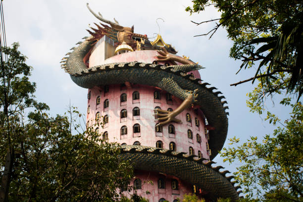 istock Wat Samphran temple at Sam Phran city in Nakhon Pathom, Thailand 1369346516