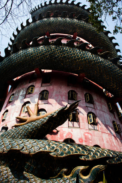 istock Wat Samphran temple at Sam Phran city in Nakhon Pathom, Thailand 1369346591