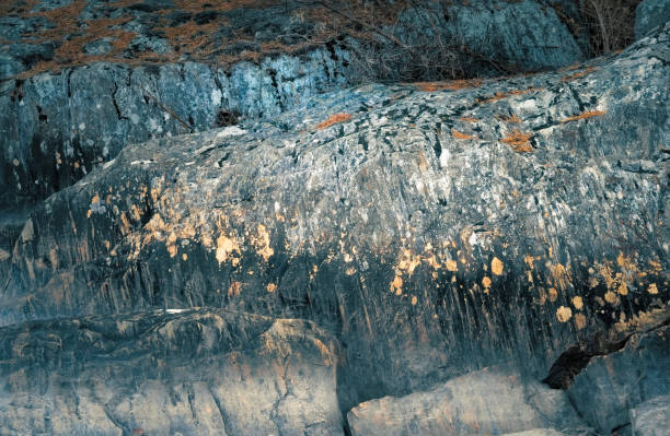 istock Abstract nature - Colorful rock texture background 1369347629