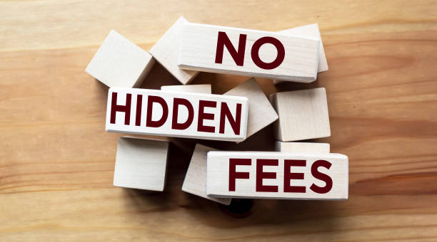 istock No hidden fees, text written on wooden blocks 1369356730