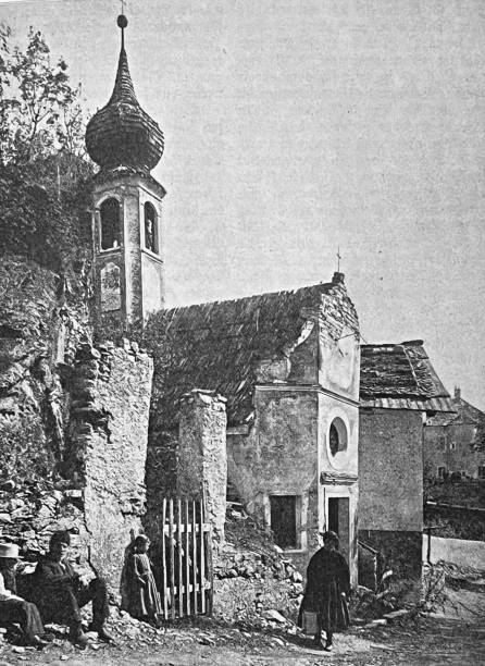istock Small church in South Tyrol, Klausen 1369357401