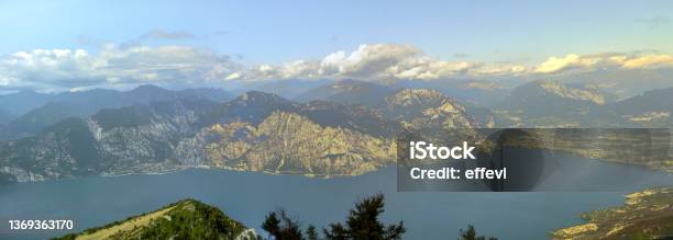 View Of The Garda Stock Photo - Download Image Now - Beauty In Nature, Color Image, European Alps